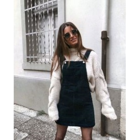 corduroy overall jumper